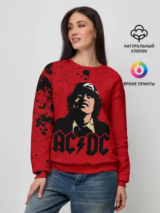 Женский свитшот / AC/DC