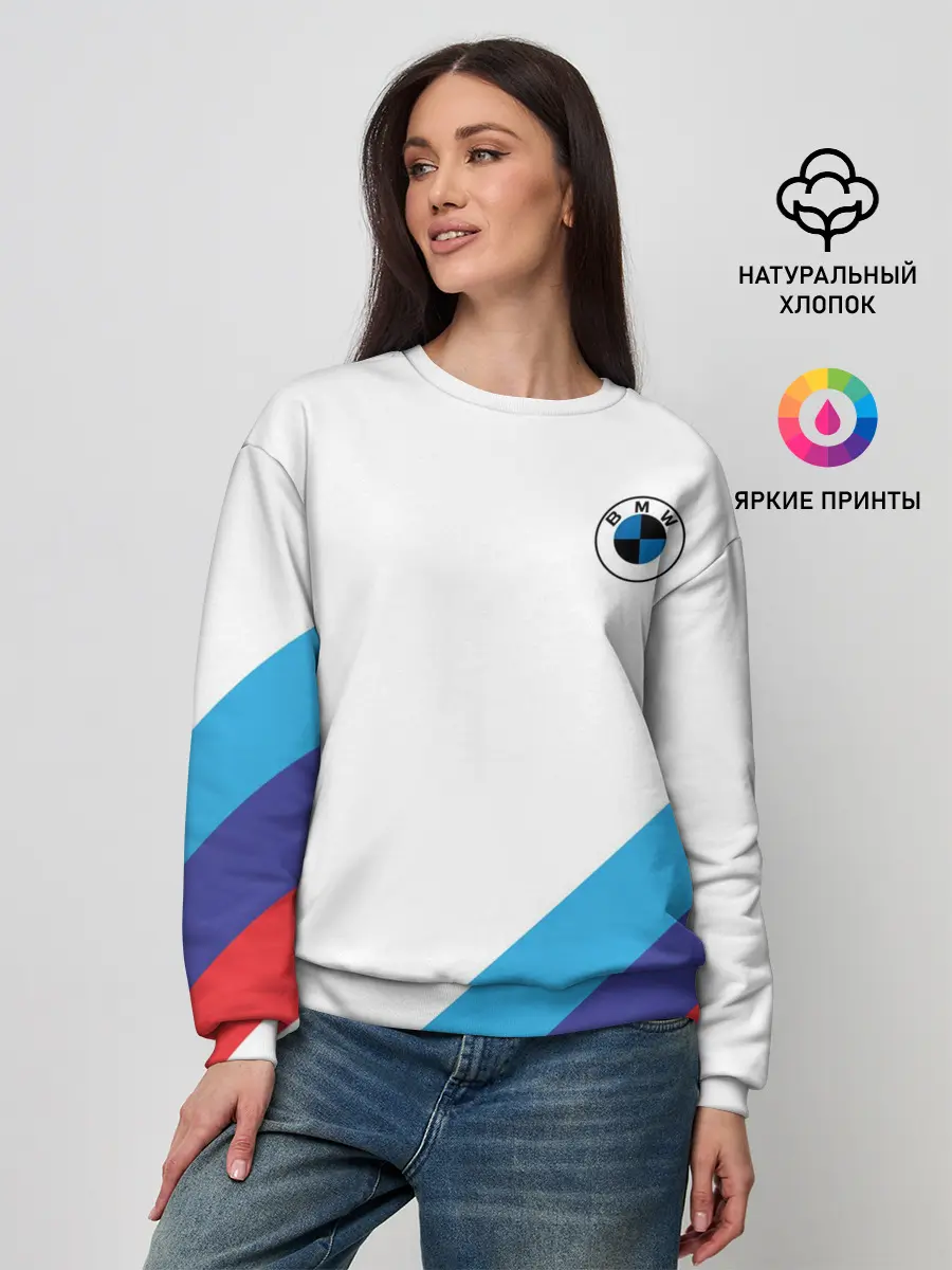 Женский свитшот / BMW NEW LOGO