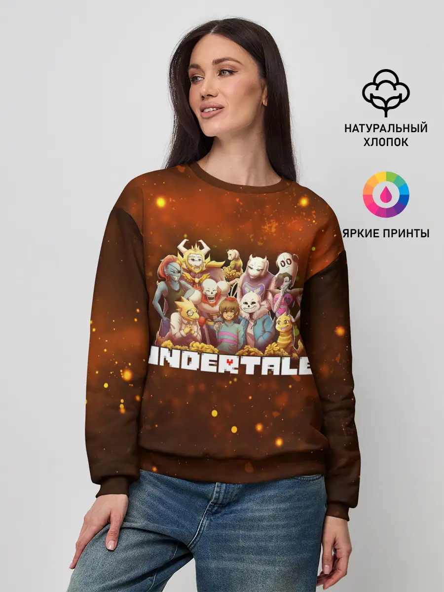 Женский свитшот / UNDERTALE