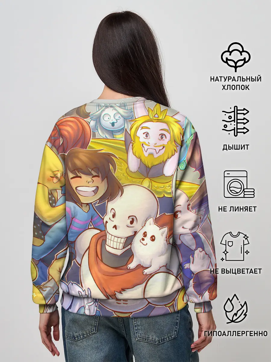 Женский свитшот / UNDERTALE