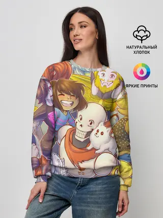 Женский свитшот / UNDERTALE