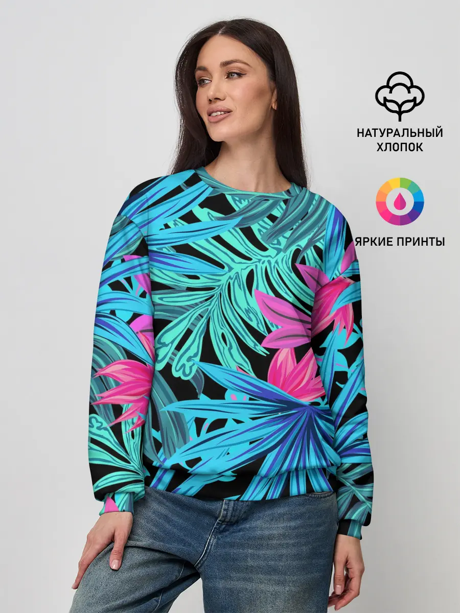 Женский свитшот / Тропикана