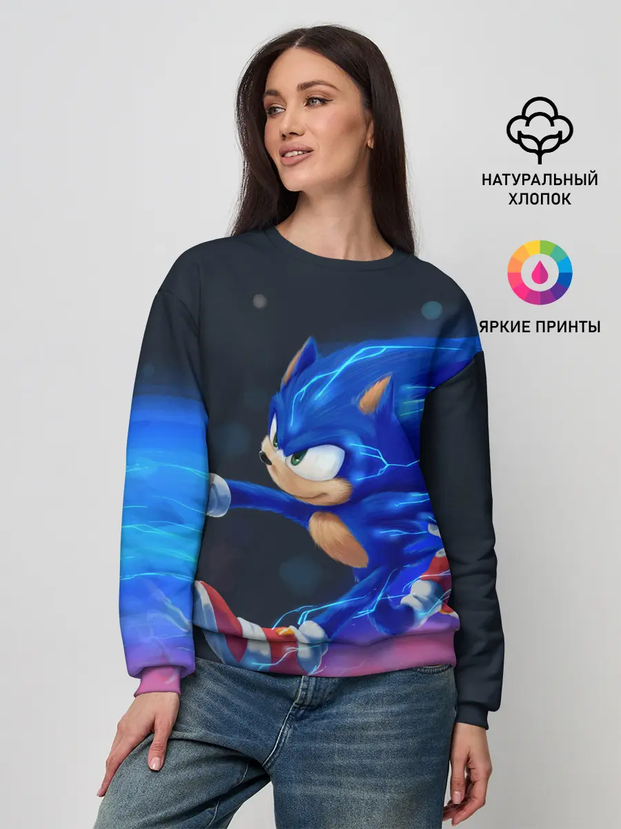 Женский свитшот / SONIC