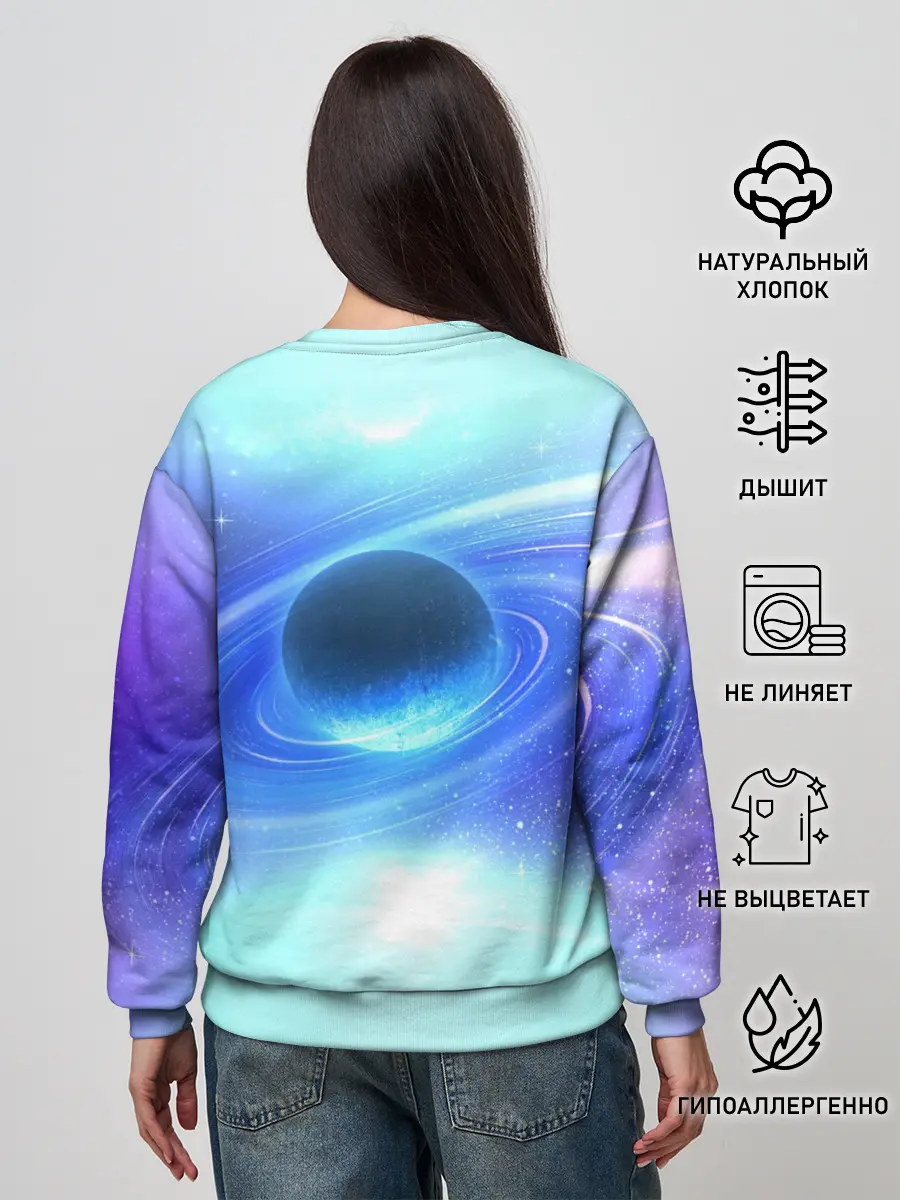 Женский свитшот / Соник