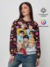 Женский свитшот / I Love BTS