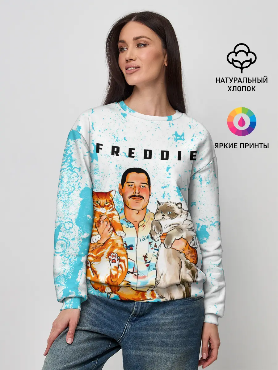 Женский свитшот / Queen
