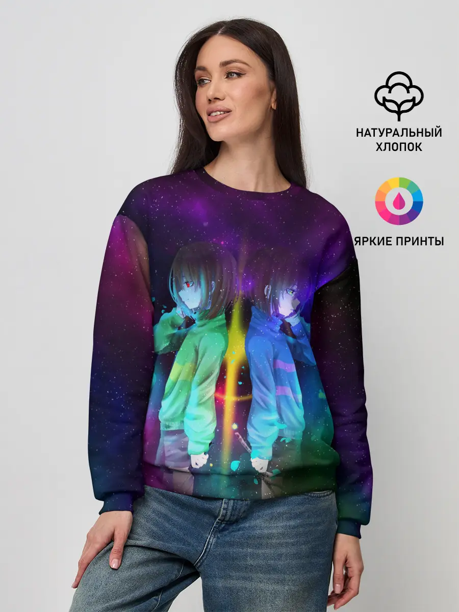 Женский свитшот / UNDERTALE