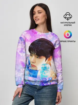 Женский свитшот / БТС 2020 Season Greeting Ви V