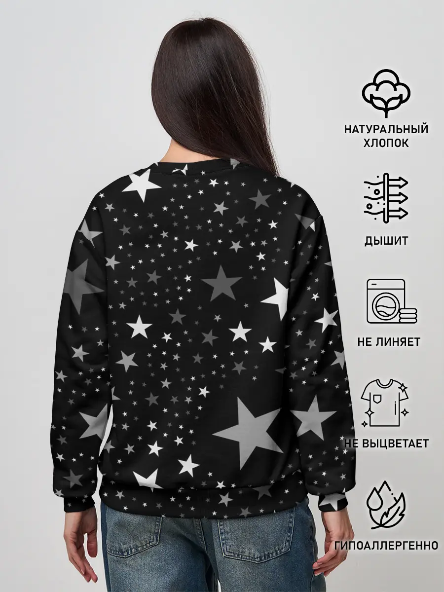 Женский свитшот / rolling stones star