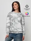 Женский свитшот / Мрамор