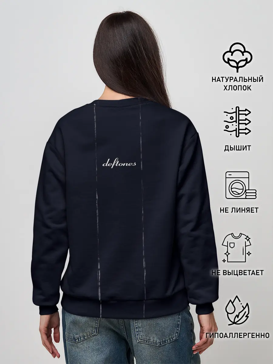 Женский свитшот / Deftones Rose