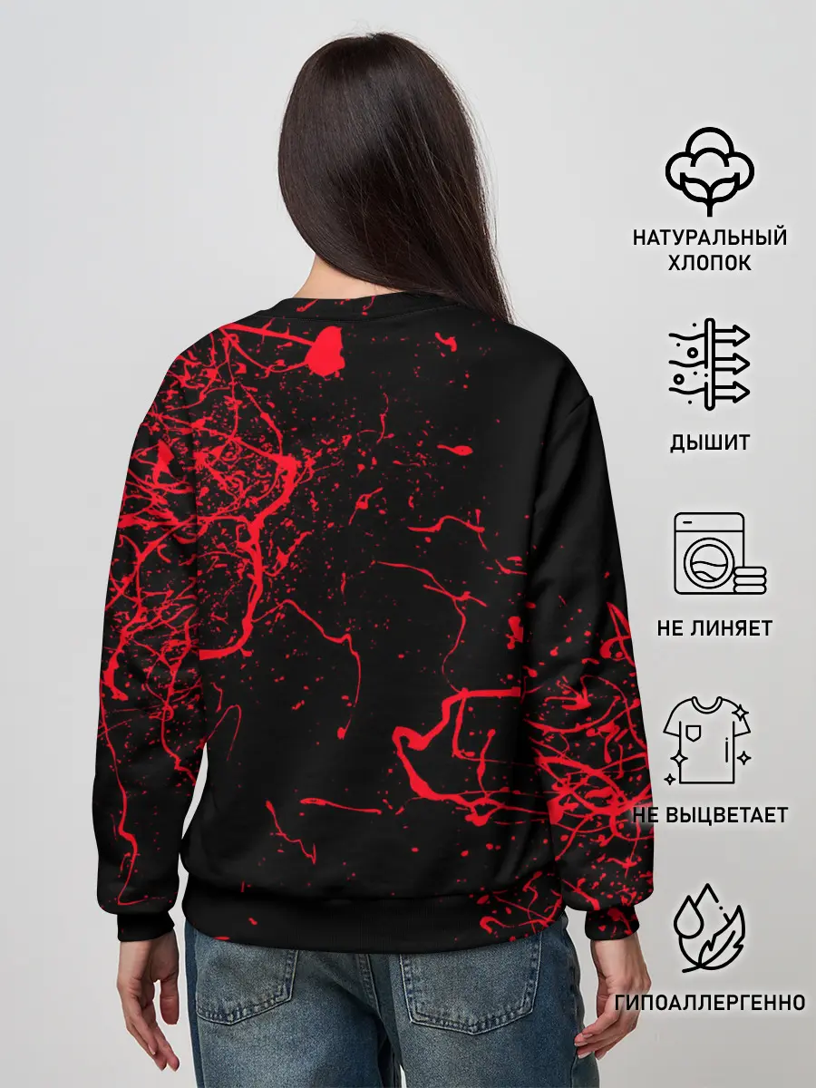 Женский свитшот / METALLICA | МЕТАЛЛИКА | МЕТАЛИКА