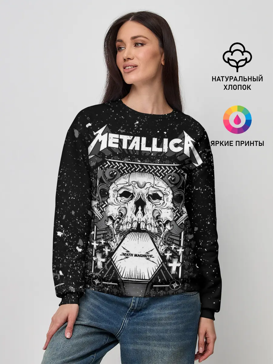 Женский свитшот / Metallica