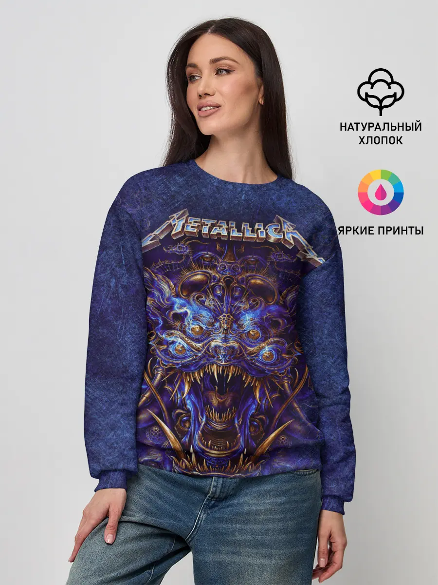 Женский свитшот / Metallica