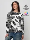 Женский свитшот / Камуфляж Sabaton