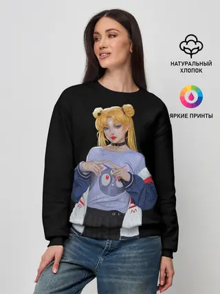 Женский свитшот / СЕЙЛОР МУН