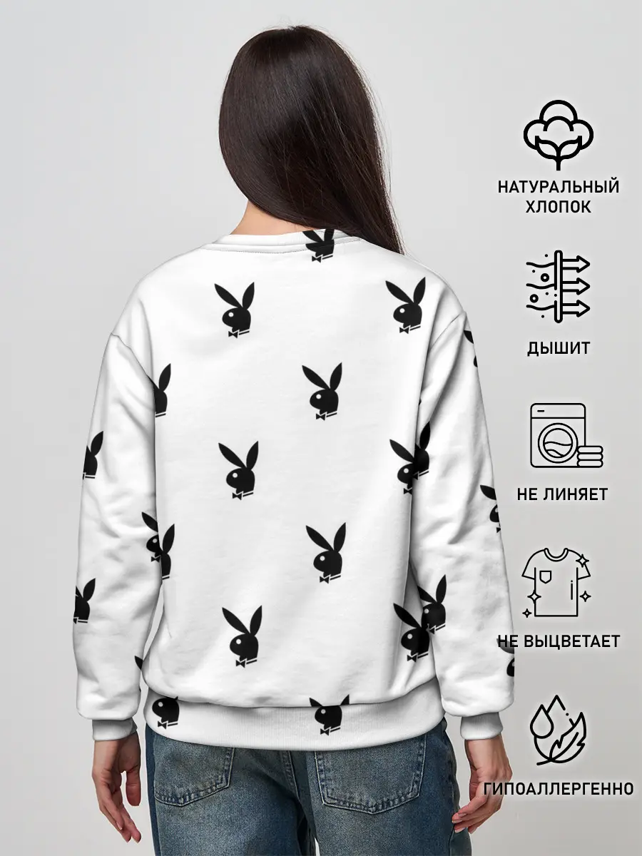 Женский свитшот / PLAYBOY | ПЛЕЙБОЙ