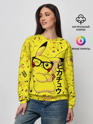 Женский свитшот / ПИКАЧУ