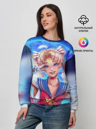 Женский свитшот / КРЫЛЬЯ АНИМЕ