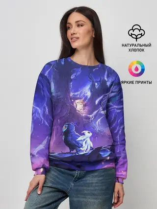 Женский свитшот / Ori and the Will of the Wisps