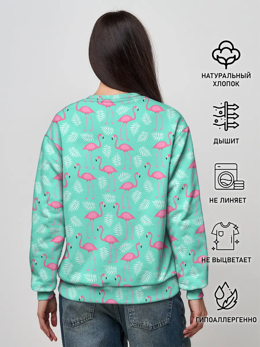 Женский свитшот / Flamingo