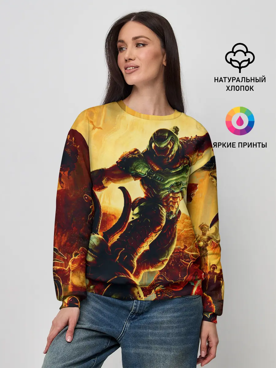 Женский свитшот / Doom Eternal