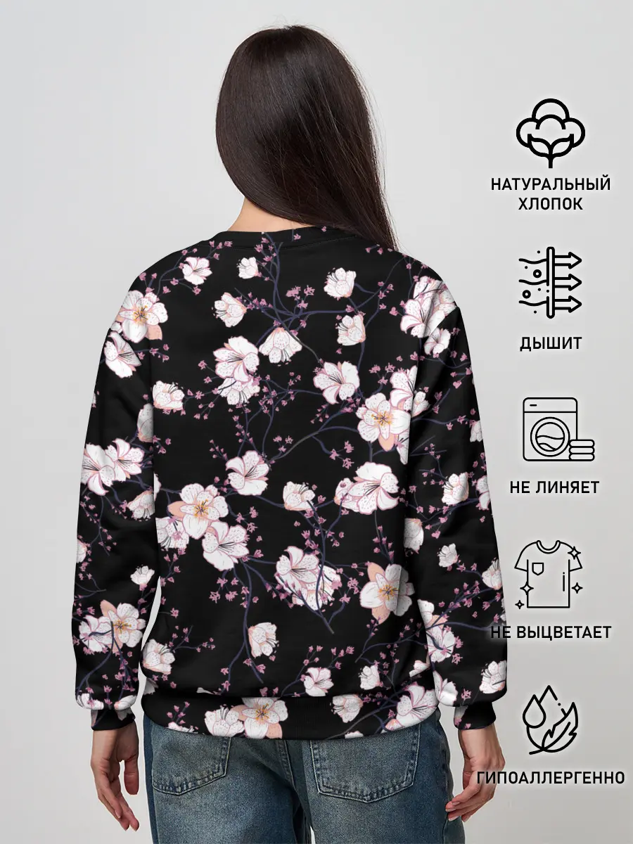 Женский свитшот / САКУРА | SAKURA