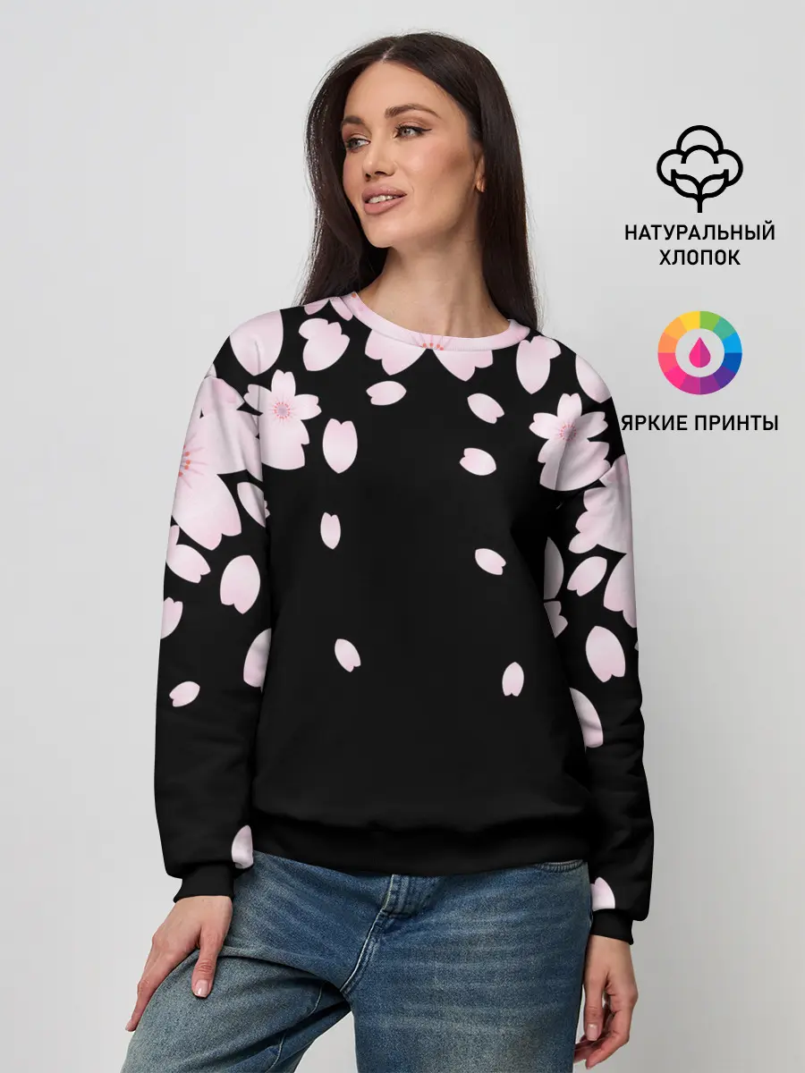 Женский свитшот / САКУРА | SAKURA