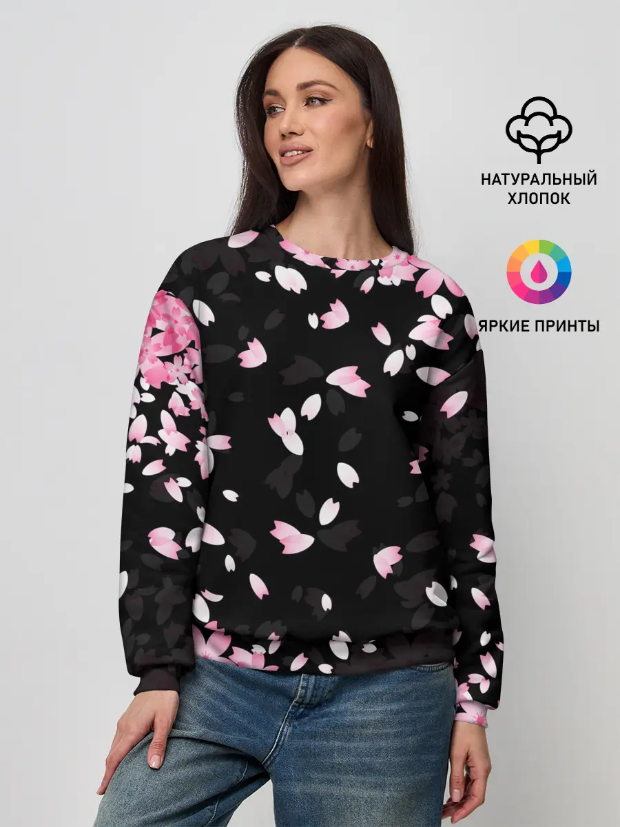 Женский свитшот / САКУРА | SAKURA