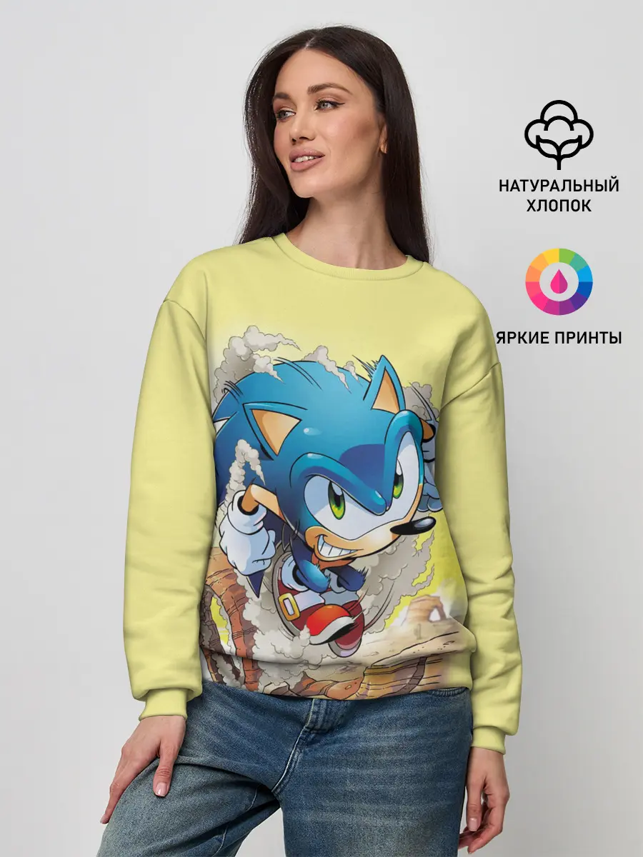 Женский свитшот / SONIC