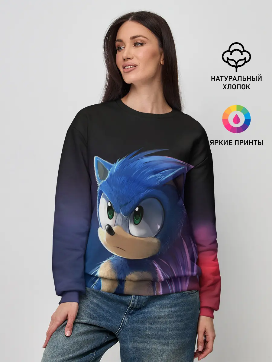 Женский свитшот / SONIC