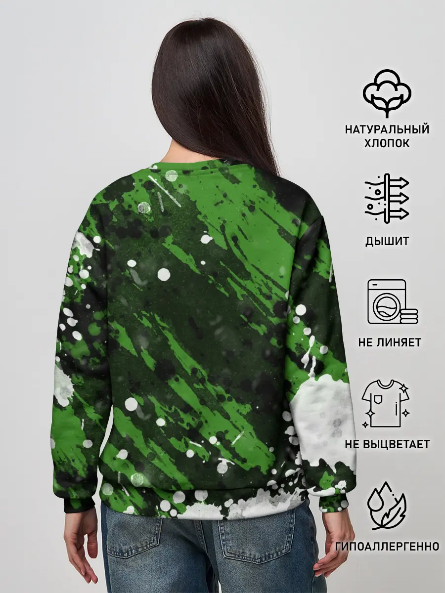 Женский свитшот / Minecraft / Майнкрафт