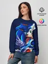 Женский свитшот / Sonic