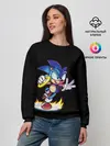 Женский свитшот / Sonic
