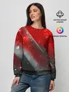 Женский свитшот / Red & Black