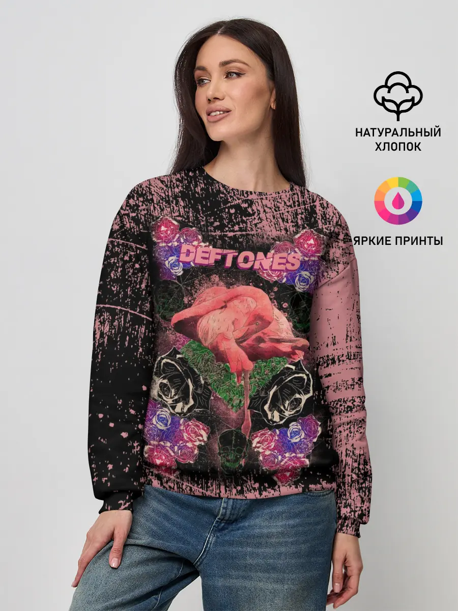 Женский свитшот / Deftones