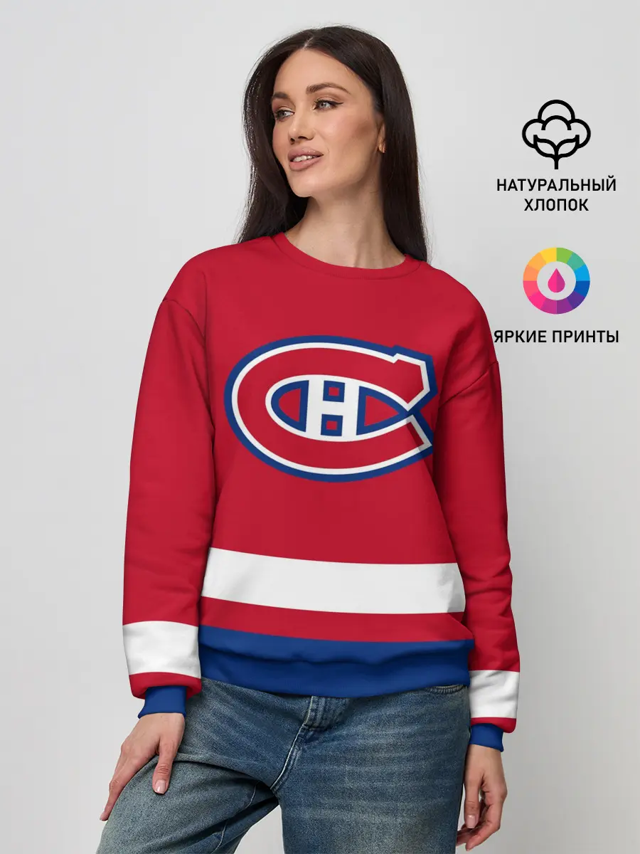 Женский свитшот / Монреаль Канадиенс