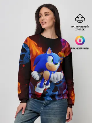 Женский свитшот / SONIC