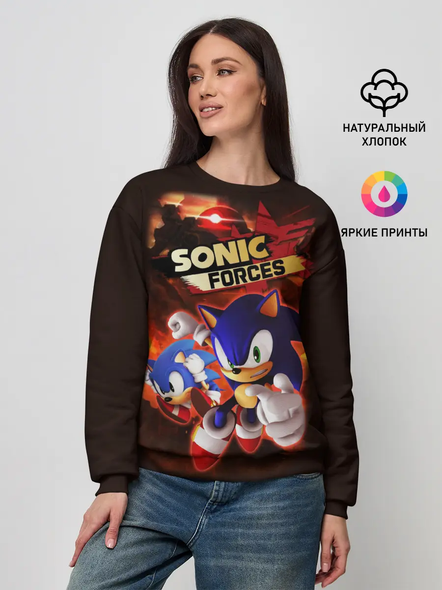 Женский свитшот / SONIC