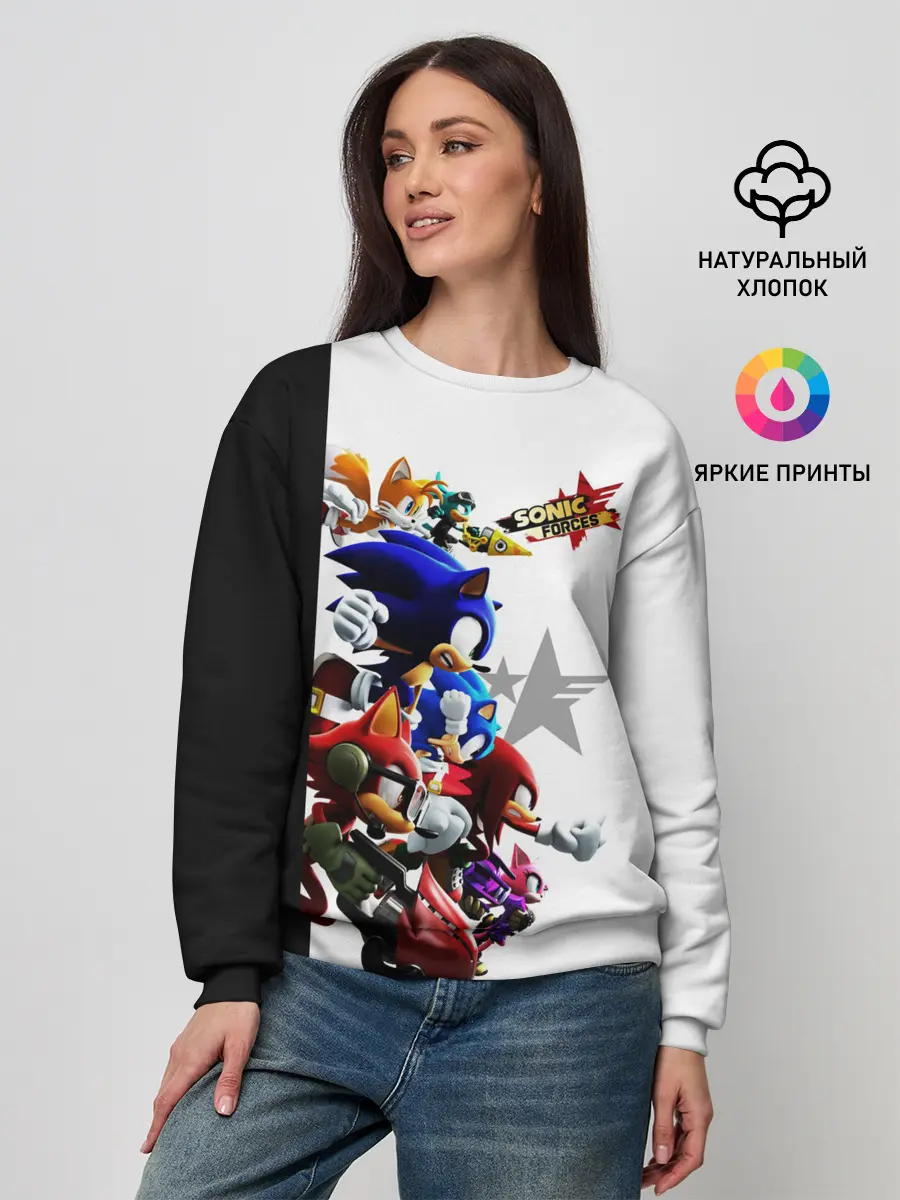 Женский свитшот / SONIC