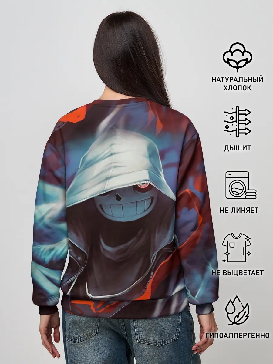 Женский свитшот / UNDERTALE | АНДЕРТЕЙЛ