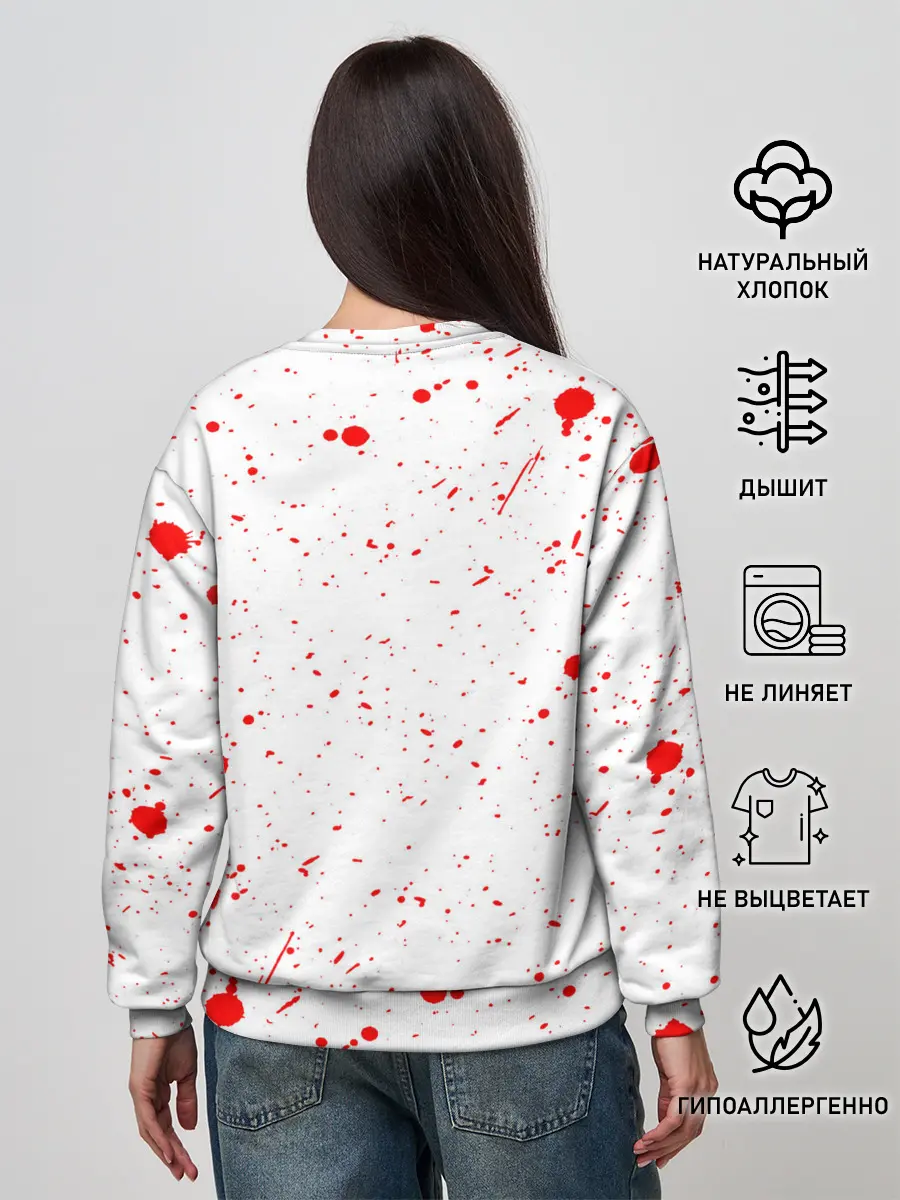 Женский свитшот / Свирепый Сайтама