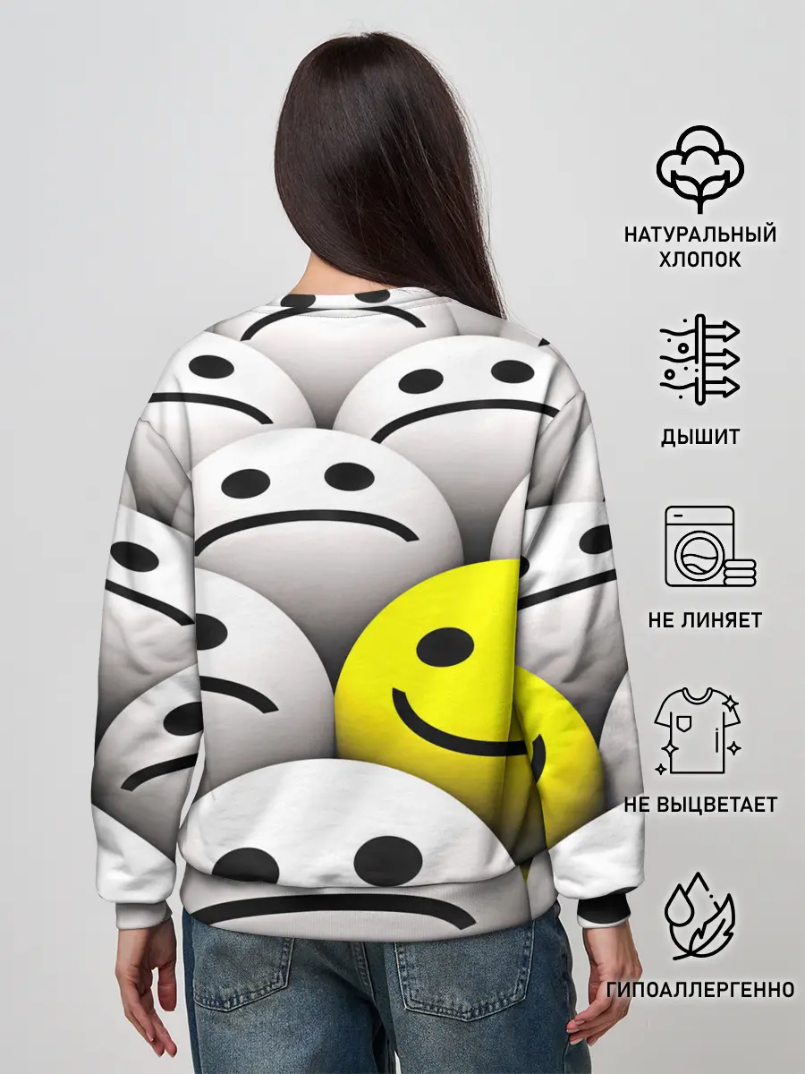 Женский свитшот / EMOJI 2019