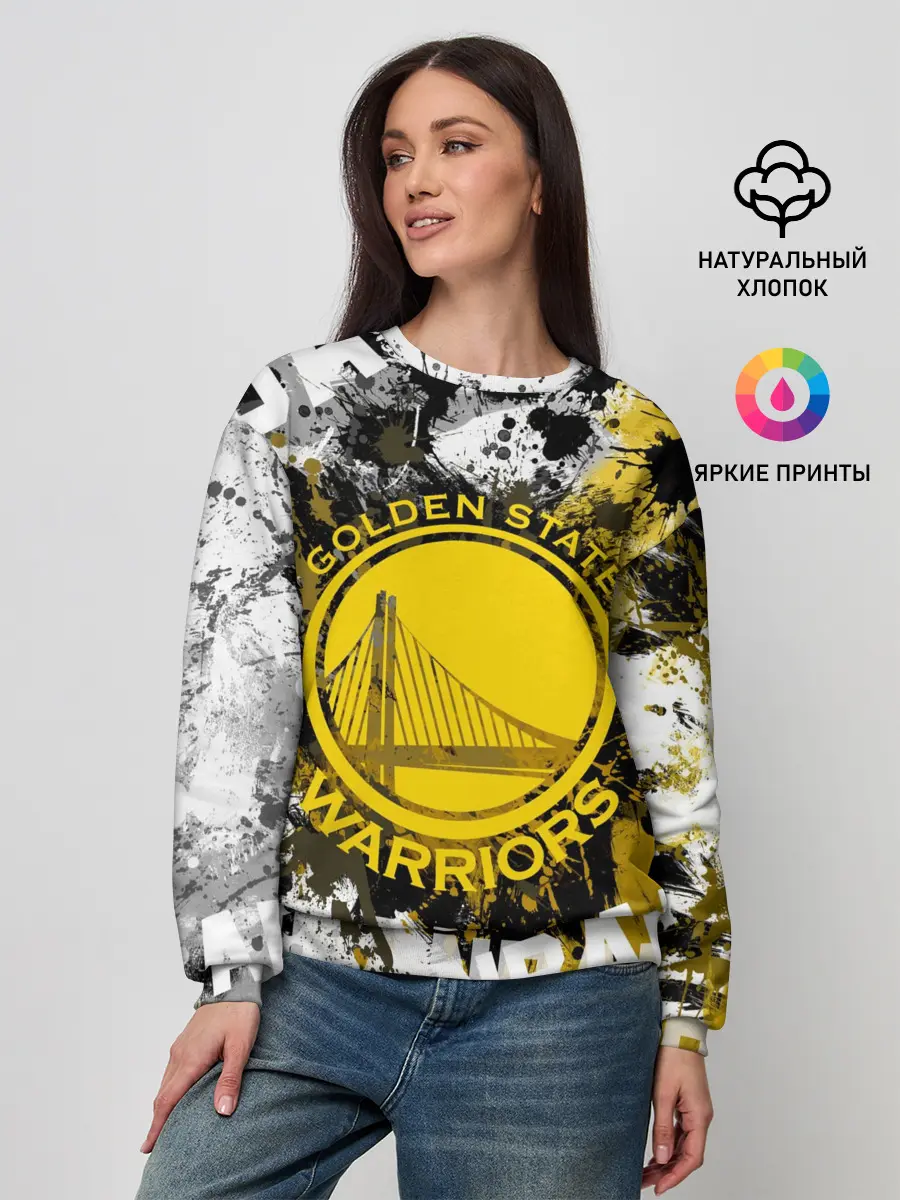 Женский свитшот / Голден Стэйт Уорриорз