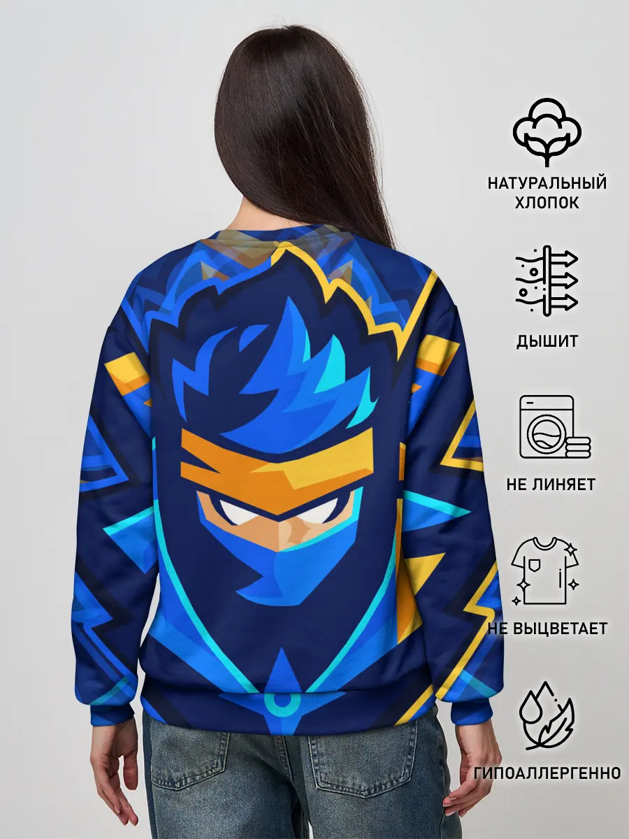 Женский свитшот / FORTNITE NINJA