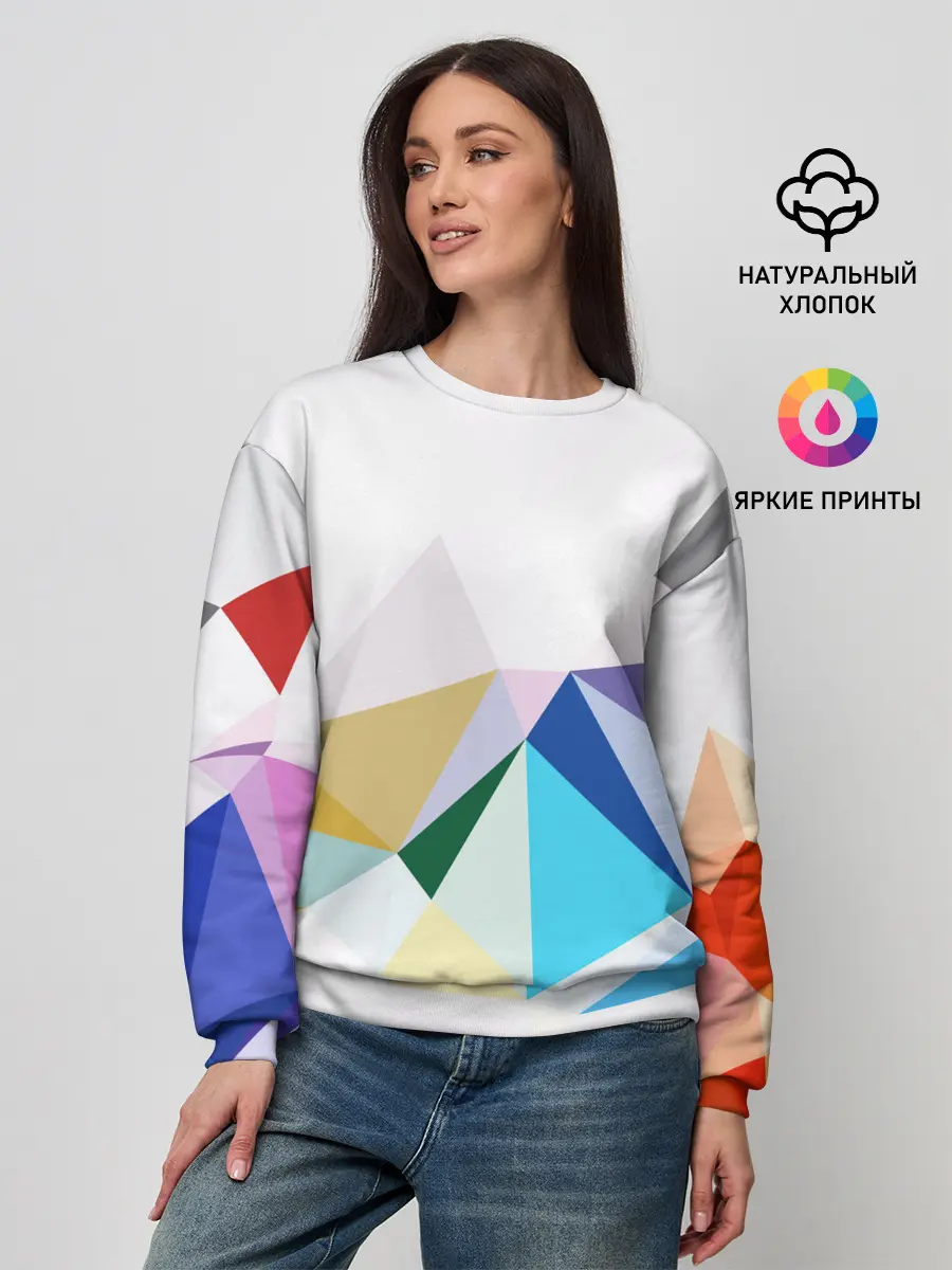 Женский свитшот / GEOMETRY