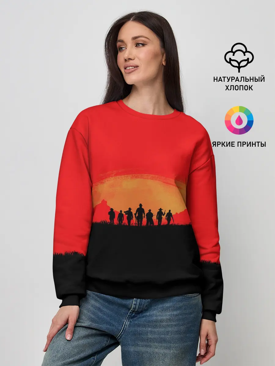 Женский свитшот / RDR2 Team