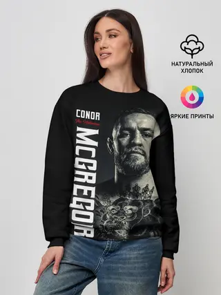 Женский свитшот / Конор Макгрегор