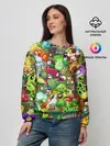 Женский свитшот / Plants vs Zombies