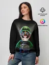 Женский свитшот / Luigis Mansion